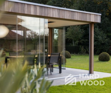 Беседка с кухней и открытой верандой №5 - фото 1328